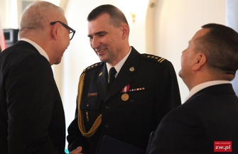 Tomasz Sosnowski żegna się ze służbą strażaka