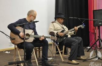 Niezwykły bluesowy duet zagrał w Sławie