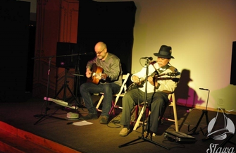 Niezwykły bluesowy duet zagrał w Sławie