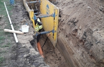 Trwają prace w ramach największego projektu w historii gminy