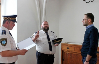 Nowy Strażnik Miejski złożył uroczyste ślubowanie