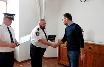 Nowy Strażnik Miejski złożył uroczyste ślubowanie