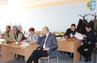 Posiedzenie Powiatowego Zespołu Zarządzania Kryzysowego