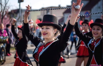 Dobry występ wschowskich mażoretek podczas Mistrzostw Polski Zachodniej w Kościanie