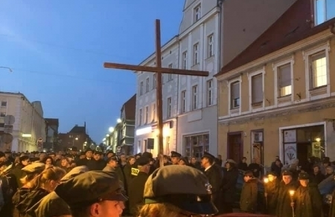 Droga Krzyżowa ulicami Wschowy