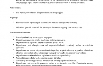 Bieg Europejski podczas Majówki