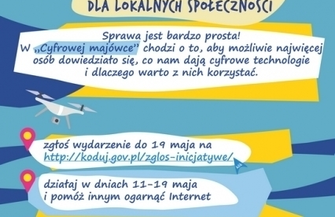 Cyfrowa majówka konkurs inicjatyw lokalnych
