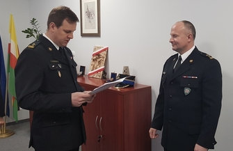 Nowy Komendant Powiatowy Państwowej Straży Pożarnej