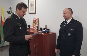 Nowy Komendant Powiatowy Państwowej Straży Pożarnej