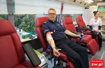 Wiele krwi na wschowskiej komendzie