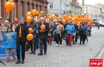 Marsz Akceptacji Osób Niepełnosprawnych na ulicach Wschowy - film
