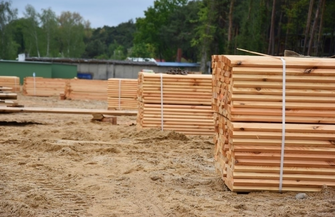 Oglądaliśmy prace na nowej plaży