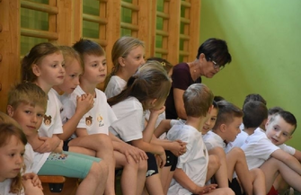 Olimpiada dziecięca w Przedszkolu w Sławie
