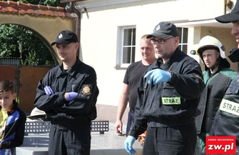 OSP Konradowo z wizytą w szkole