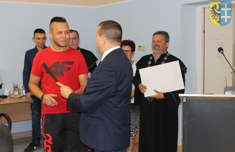 Wyniki egzaminu czeladniczego na sesji Rady Powiatu Wschowskiego