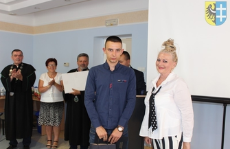 Wyniki egzaminu czeladniczego na sesji Rady Powiatu Wschowskiego