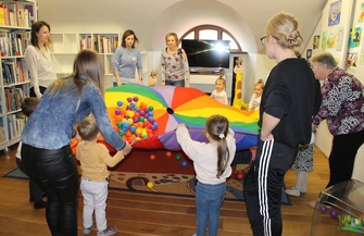 Klubik Maluszka w Bibliotece Publicznej we Wschowie