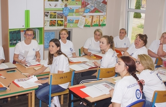 Samodzielne książeczki interaktywne na warsztatach w SOSW