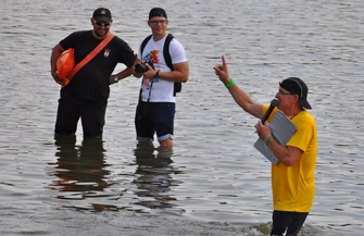 Najmłodsi próbowali sił w sławskim triathlonie