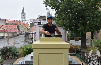 Nowe figury świętych w Sławie