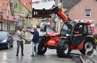Nowe figury świętych w Sławie