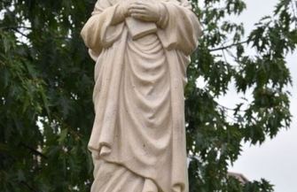 Nowe figury świętych w Sławie