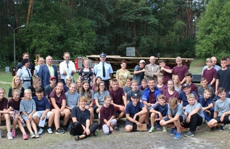 Obóz w Lginiu dla Młodzieżowych Drużyn Pożarniczych