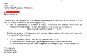 Wszyscy Radni wyrazili zgodę na publikację ich prywatnych adresów