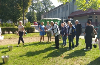 Zabawy sportowe i integracyjne ważne dla mieszkańców DPS