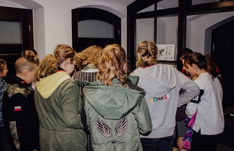 Biwak harcerski w Zanie