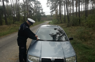 Akcja informacyjna policji skierowana do grzybiarzy