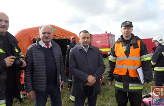 Tym razem to tylko ćwiczenia - pozorowane działania ratownicze w Szlichtyngowej