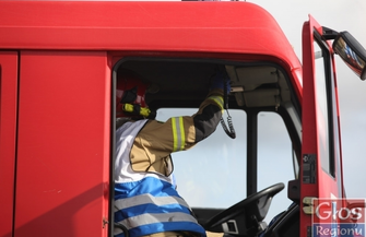 Tym razem to tylko ćwiczenia - pozorowane działania ratownicze w Szlichtyngowej