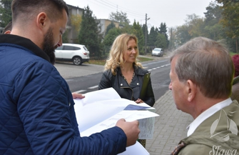 Nowy chodnik w Sławie