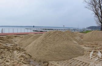 Budowa nowej plaży