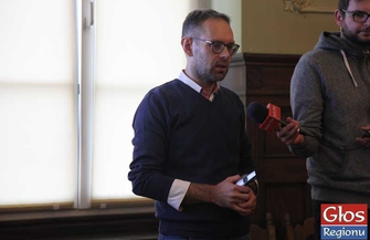 Briefing prasowy burmistrza Antkowiaka