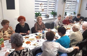 Spotkanie wigilijne w Klubie Senior