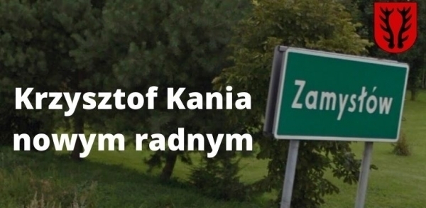 Nowy radny z Zamysłowa