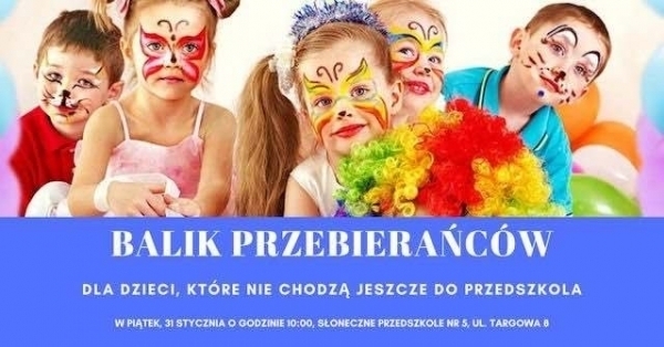 Balik przebierańców w przedszkolu nr 5
