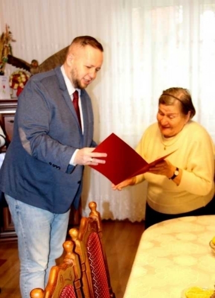 Moc życzeń dla Pani Olgi