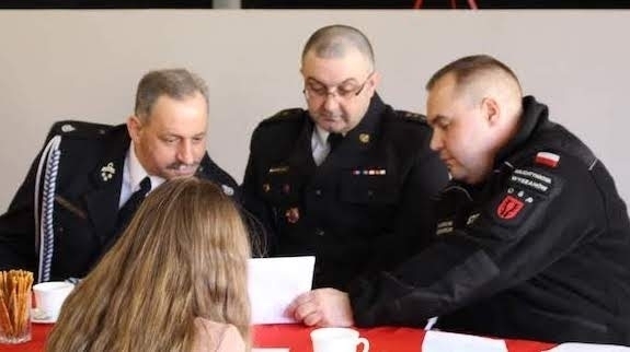 Konkurs Wiedzy Pożarniczej w Szlichtyngowej