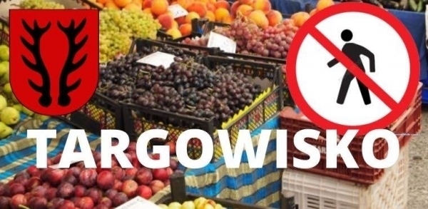 Zakaz handlu na targowisku w Szlichtyngowie