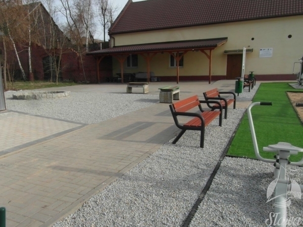 Plac zabaw w Kuźnicy Głogowskiej