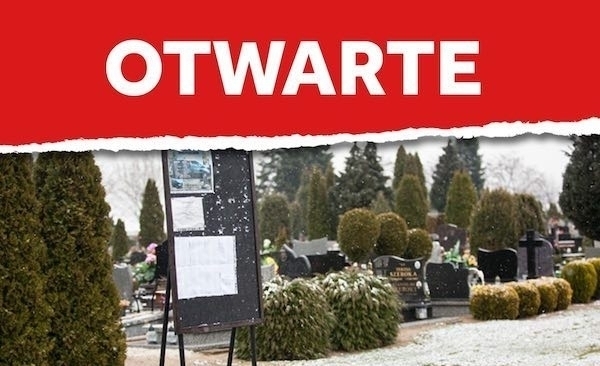 Otwarcie cmentarza komunalnego i targowiska miejskiego