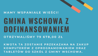 Gmina Wschowa zdobyła dofinansowanie