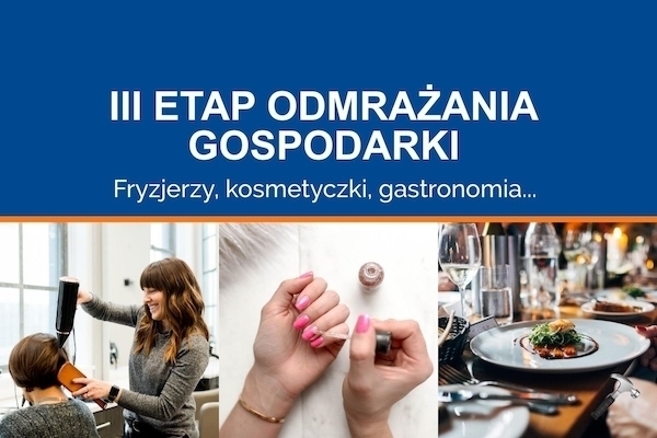 III etap odmrażania gospodarki