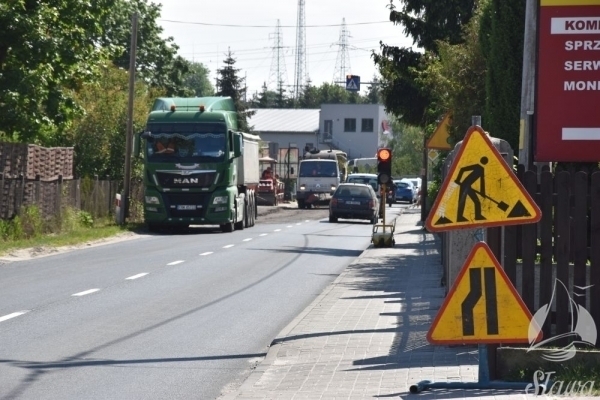 Utrudnienia na drodze