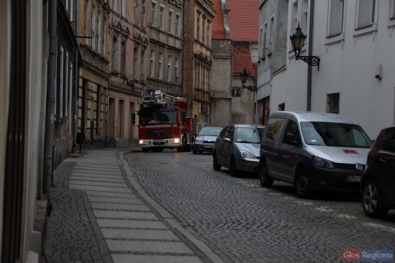 Akcja straży i policji na Kilińskiego