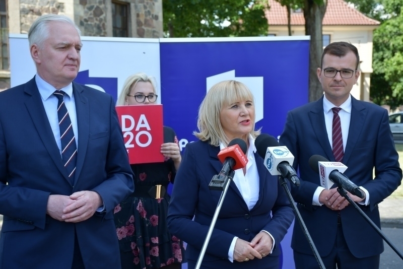Jarosław Gowin w Górze