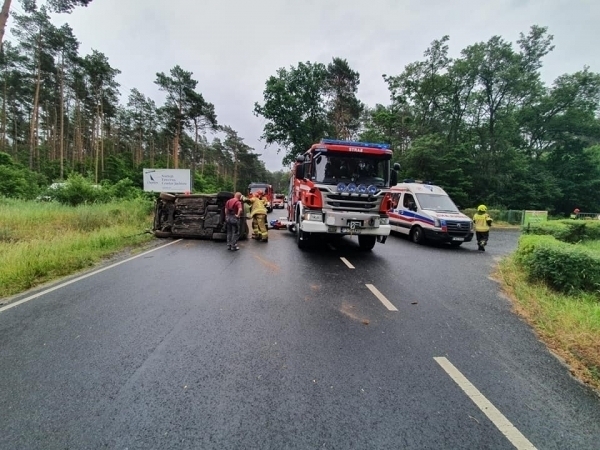 Wypadek na drodze wojewódzkiej nr 278